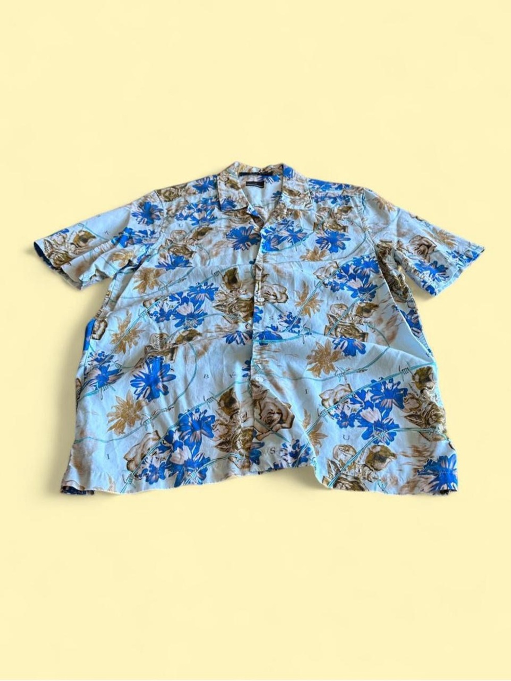 Ksubi Floralist Resort Floral Short Sleeve Shirt Men’s Size S
